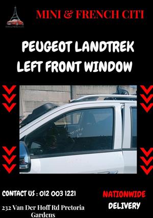 Peugeot Landtrek Left Front Window for Sale