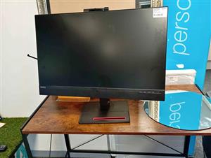 Lenovo ThinkVision T27hv-20 27" QHD USB-C-Docking Monitor for video conferencing, 6 Months Warranty