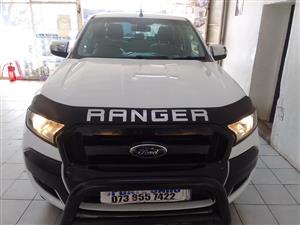 2017 FORD RANGER 3.2 AUTOMATIC 4X4 LEATHER INTERIOR 107.000KM,  WHITE COLOR
