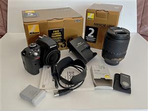 Nikon D3300 Digital SLR Camera with NIKKOR DX 18-140mm Lens
