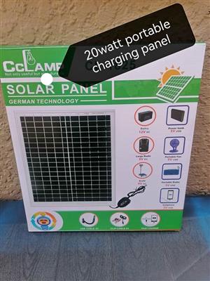 Charger,, 20watt portable charging panel