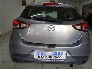 2017 MAZDA 2 1.5 Grey color Sparekey, Manual, Petrol 88000km 