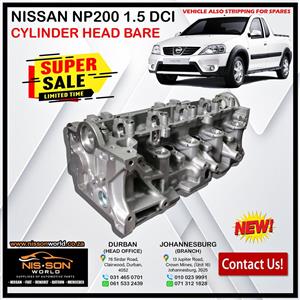 NISSAN NP200 1.5 DCI CYLINDER HEAD BARE