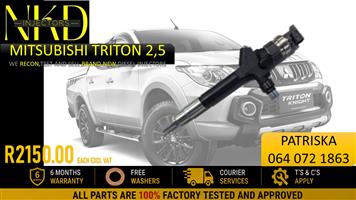 INJECTORS TESTING AVAI - MITSIBISHI TRITON 2.5 FOR SALE 