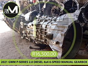 2021 GWM P-SERIES 2.0 DIESEL 4x4 6-SPEED MANUAL GEARBOX  MV0744