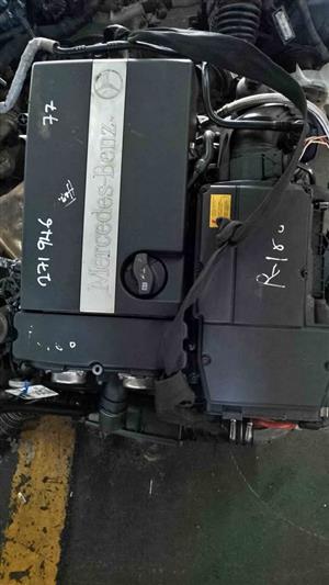 MERCEDES BENZ 271 COMPLETE ENGINE FOR SALE