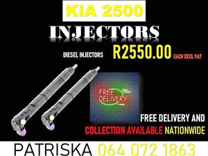 KIA 2500 DIESEL INJECTORS FOR SALE ON REQUEST OR RECON