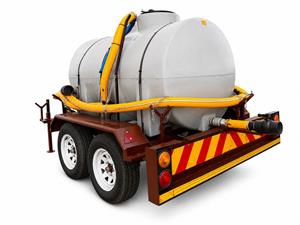 2200L Honey Sucker Trailer(sewage) — Barely Used