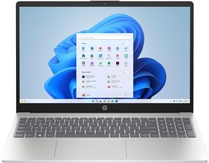 HP Laptop 15.6" FHD AMD Ryzen 5, 8GB RAM 512GB SSD Windows 11 Home - Natural sil