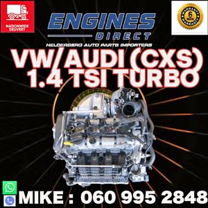 Import Low mileage VW/AUDI 1.4 Turbo CXS Engine. (MK7)