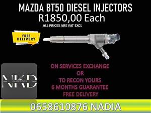 Mazda BT50 diesel injectors for sale