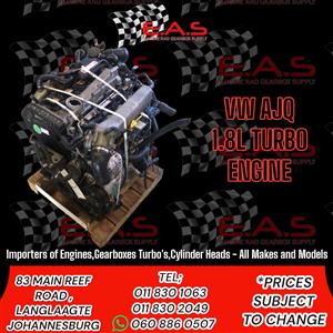 AJQ VW 1.8 TURBO ENGINE