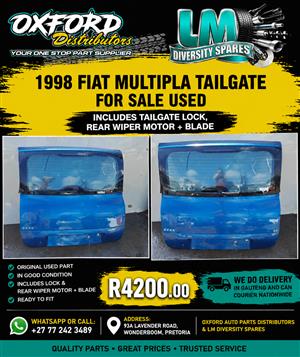 1998 Fiat Multipla Tailgate Complete Used for sale used