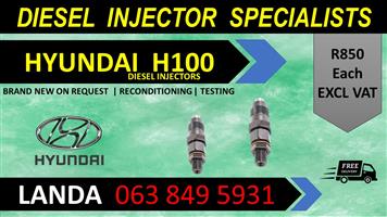 HYUNDAI H100 DIESEL INJECTORS FOR SALE OR RECON WITH WARRANTY 