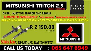 MITSUBISHI TRITON 2.5 DIESEL INJECTORS