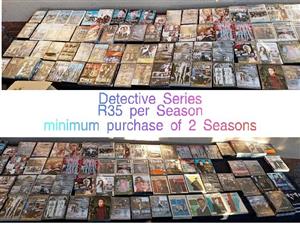 Detective . Investigation  DVD’s choose 2 or more seasons 