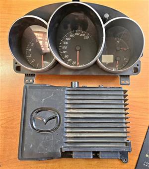 Mazda 3 Cluster/ECU Good Condition