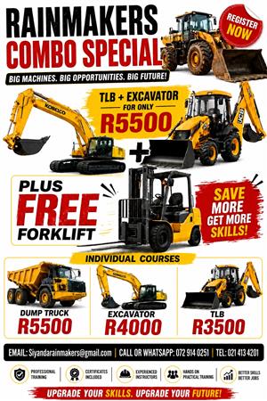 RAINMAKERS HEAVY MACHINERY TRAINING 