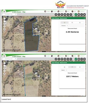 2.4 Hectare Farm + 3 Bedroom House for Rent – Waterval