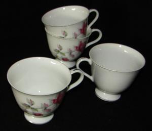 Kingsway Fine China Vintage Cups x 4 to replace your lost or broken ones