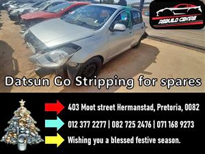  Datsun GO Stripping for spares.