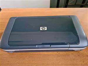 HP Officejet H470 with battery mobile printer