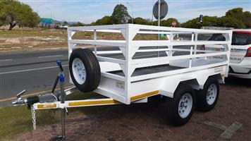 3-meter cargo trailer Braked Double axel