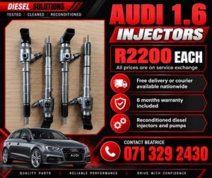 AUDI 1.6 INJECTORS FOR SALE WITH WARRANTY INCLUDED 