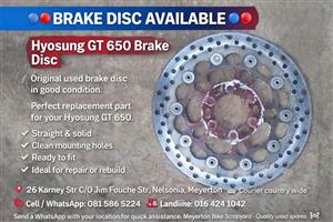 Hyosung GT 650 brake disc