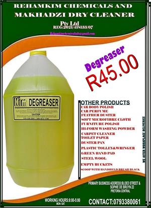 Cleaning products