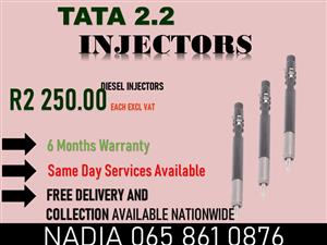 TATA 2.2 DIESEL INJECTORS FOR SALE OR TO RECON