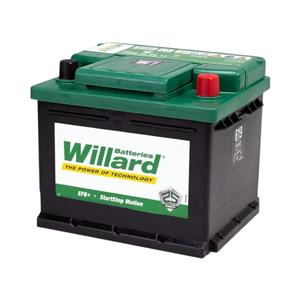 Willard 619 Car Battery | 12V 43Ah 325CCA | Maintenance-Free