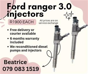 FORD RANGER 3.0 INJECTORS FOR SALE WITH WARRANTY 