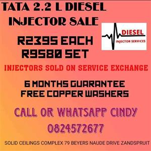 TATA 2.2L DIESEL INJECTORS