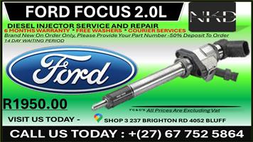 Ford Focus 2.0L Diesel Injectors on Recondition