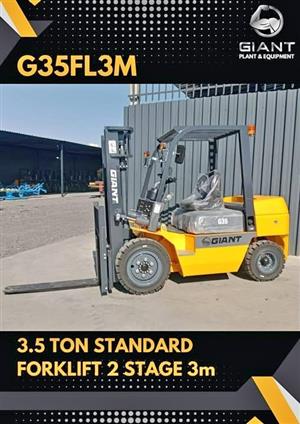 G35FL3M - 3.5 Ton Standard Forklifts