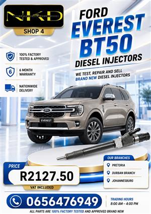 Ford_Everest_BT50_Diesel_Injectors_Recon_KZN