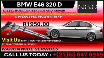 BMW E46 320D DIESEL INJECTORS
