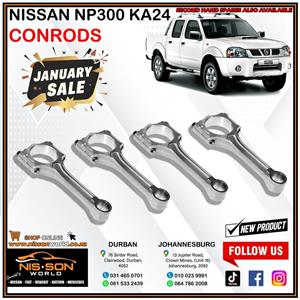 NISSAN NP300 KA24 CONRODS