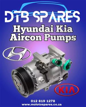 Aircon Pumps for Kia and Hyundai