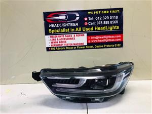 Chery Tiggo 8 Pro left side LED technology xenon headlight 
