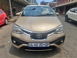 2017 TOYOTA ETOS 1.5 HATCHBACK 72000KM EXCELLENT CONDITION 