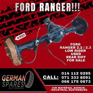 Low Rider Used Rear Diff Ford Ranger for Sale