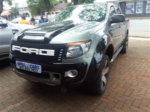 2013 FORD RANGER 2.2XLS DOUBLE CAB MANUAL grey color Diesel  124000km 