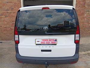 2024 Volkswagen Caddy 7Seater Kombi 1.6 Petrol Manual 35,000km Upholstered Seati