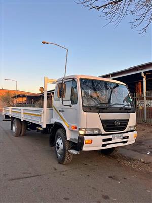 2000 Nissan UD80 Truck 8 Ton Flat Deck With Dropsides For Sale | Junk ...
