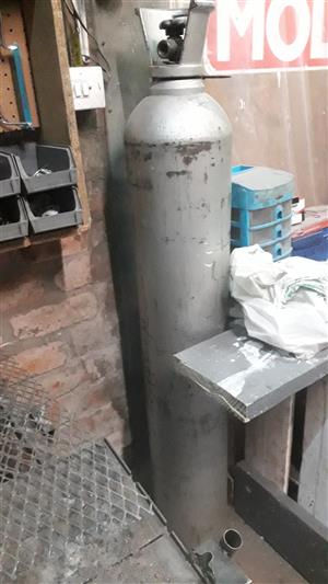 migwelding argoshield 17kg gas bottle empty