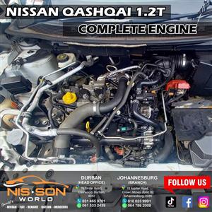 Nissan Qashqai 1.2T Complete Engine