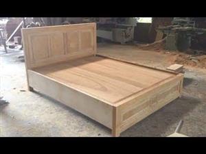 Solid+wooden+beds