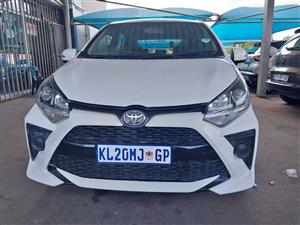 2022 TOYOTA AGYA 1.0  WHITE COLOR AUTOMATIC PETROL PRICE R
